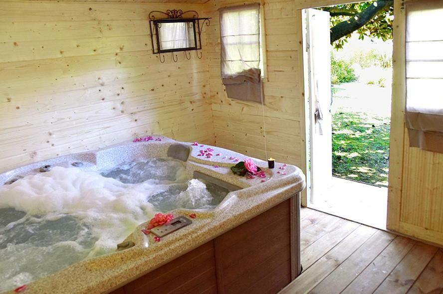 La Cabane D'Arbolateia Piscine & Spa Bidart Eksteriør bilde